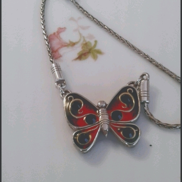 Brighton RARE retired Papillion necklace - Picture 4 of 6